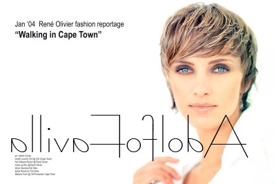 Cape Town hair Stylist Roberto Rosini Total Look Rosanna Trinchese